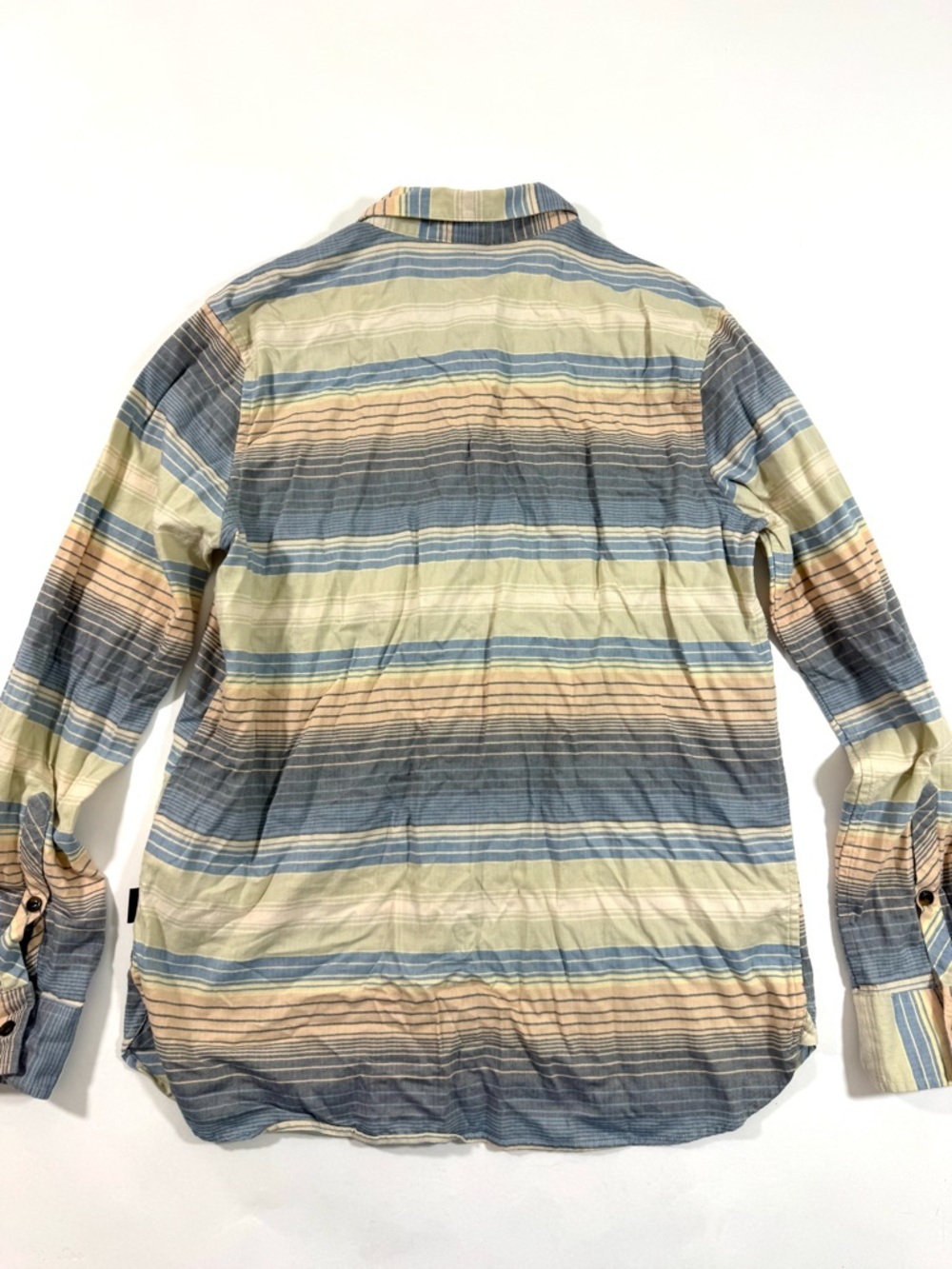 Patagonia Catbells Organic Cotton Shirt Striped Button Front - Picture 3 of 8